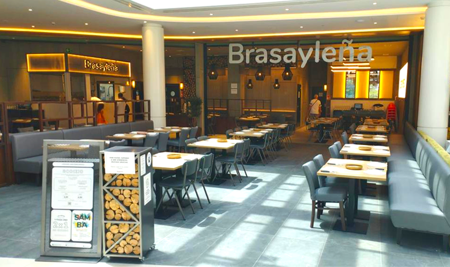 Restaurante Brasaylena Anecblau — Ambiente