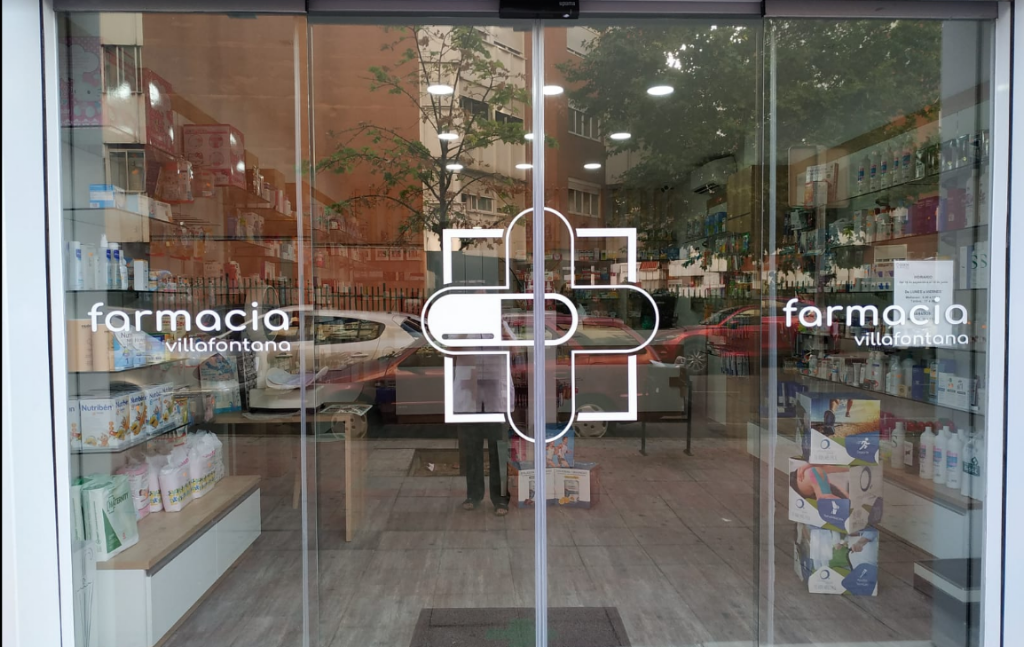 Farmacia Villafontana. Lda. Belen Menendez Nieto. Mostoles — Del propietario