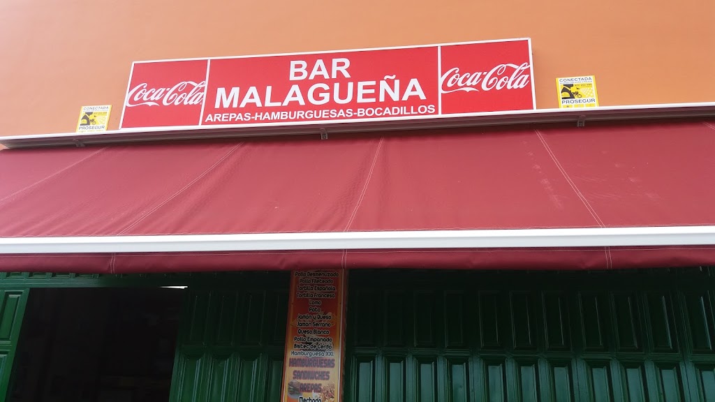Bar Malaguena — Carta