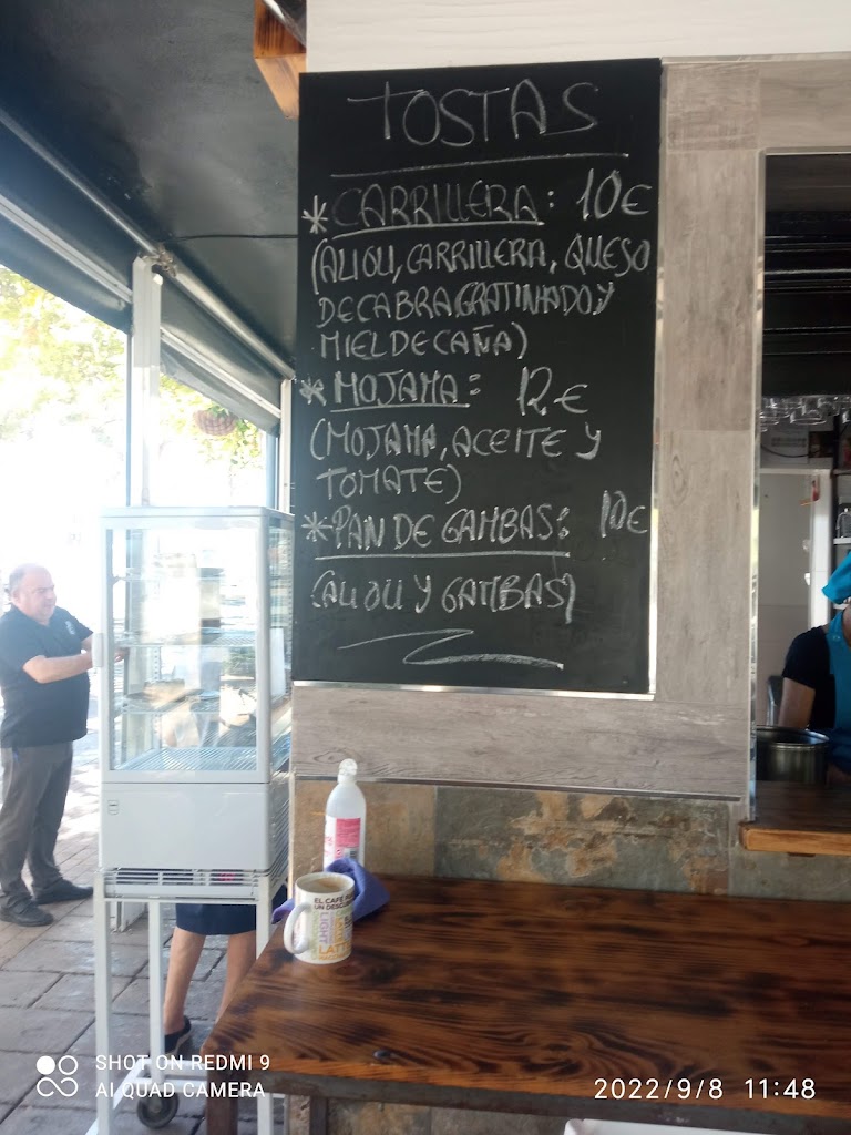 Bar La Paraita del Peret — Carta