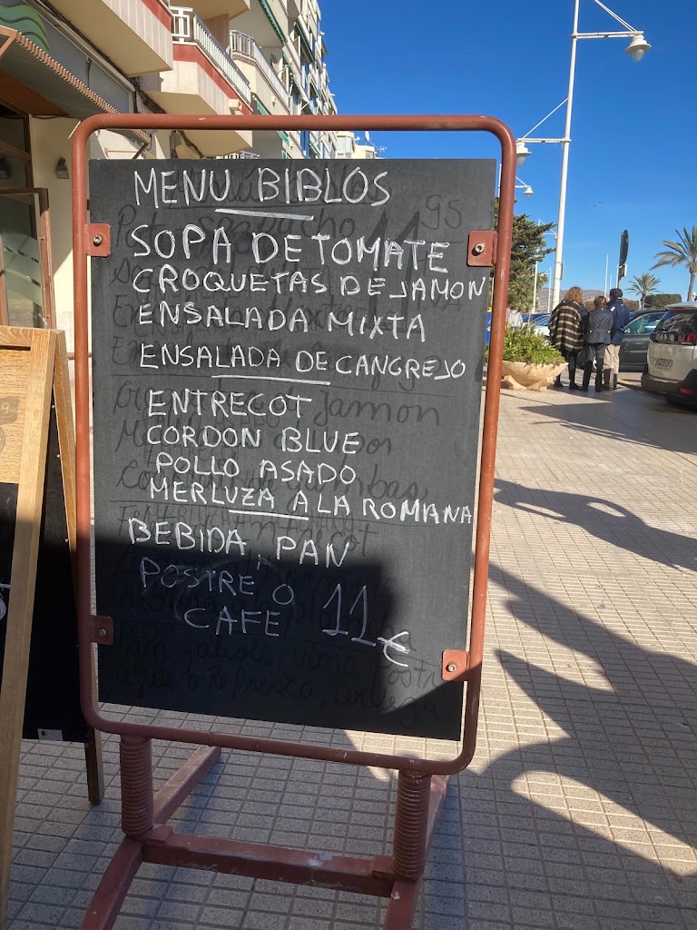 Bar-Biblos — Carta