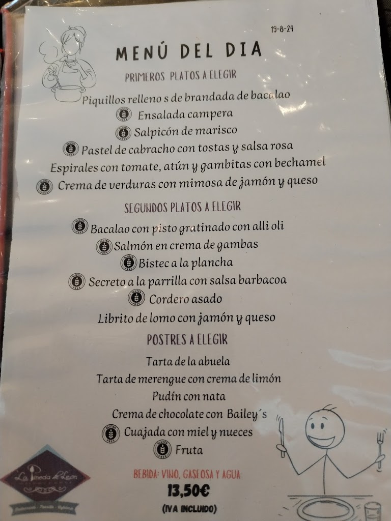 La Pineda de Leon — Carta