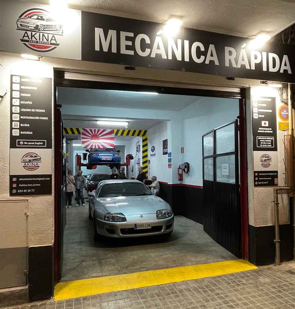 AKINA Fast Service — Del propietario