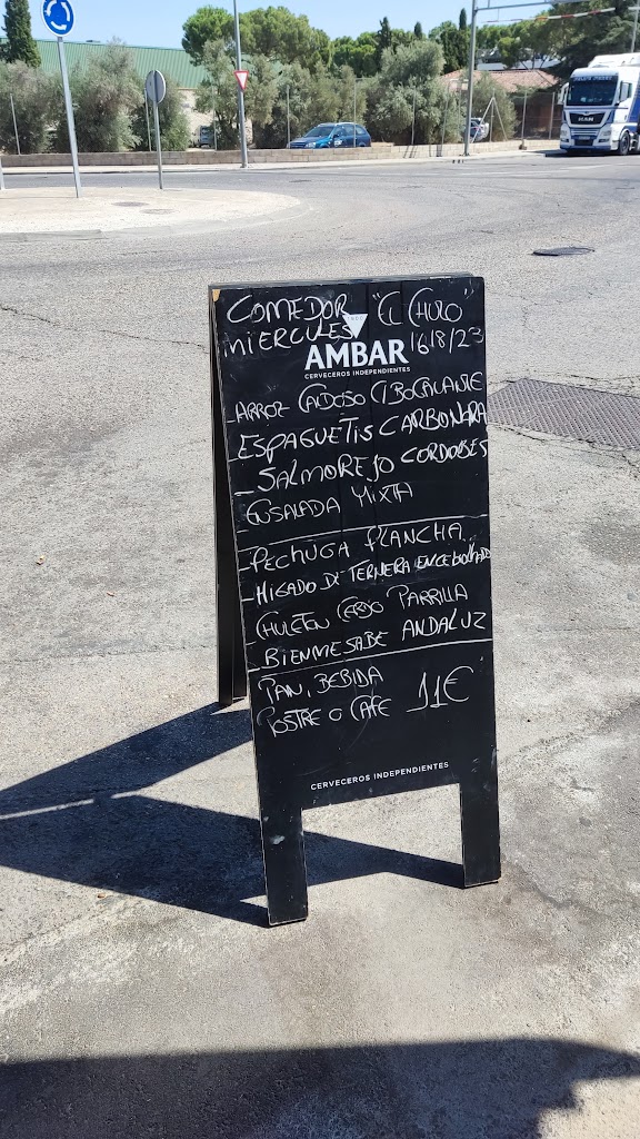 Restaurante El Chulo — Carta