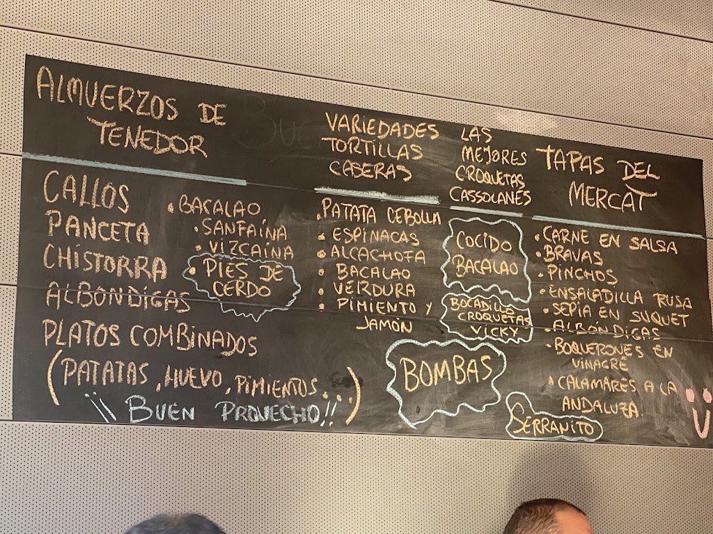 Bar De Toda La Vida — Carta