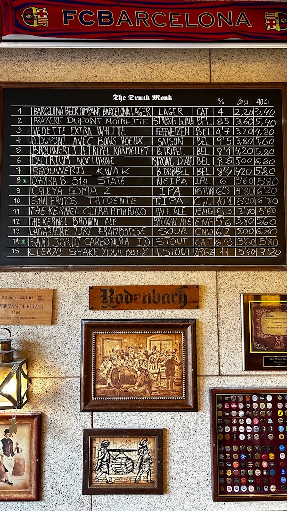 The Drunk Monk — Carta