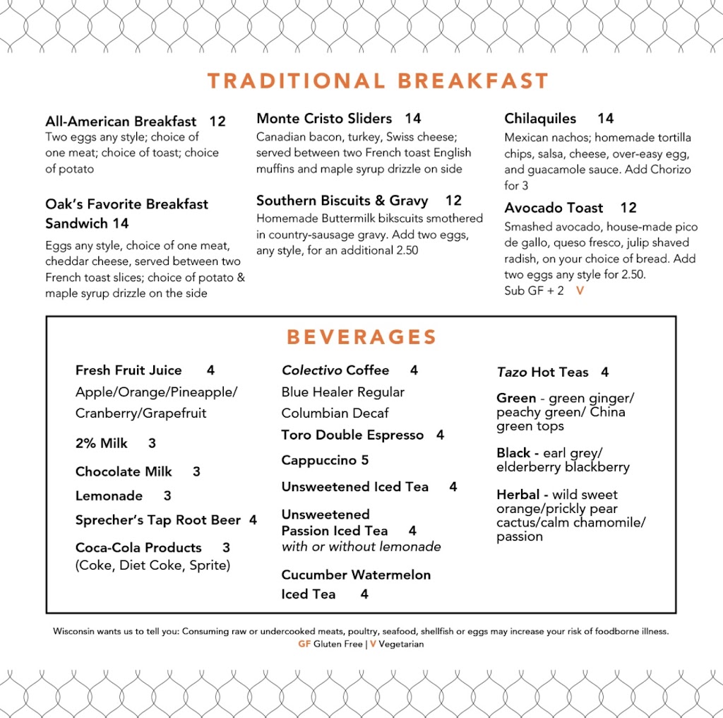  Oakley’s (Brunch At The Oaks)