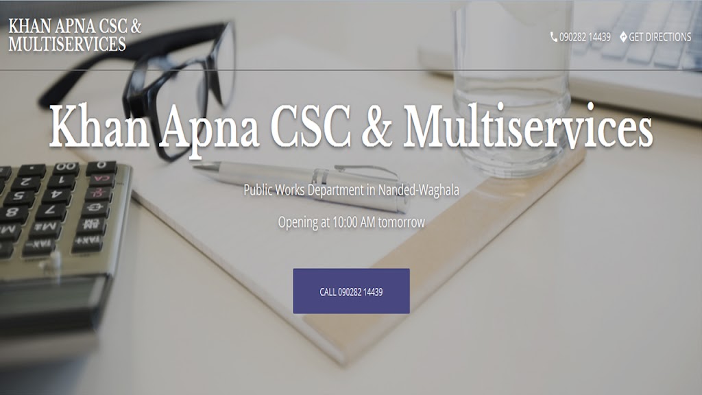 Khan Multiservices And Aaple Sarkar Seva Kendra