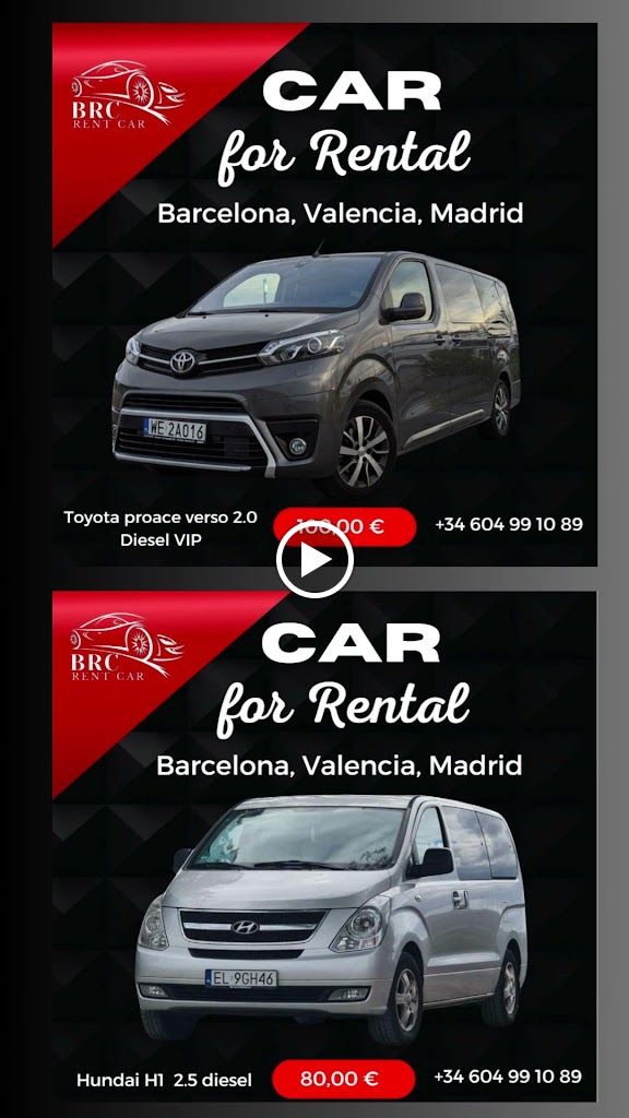 Car Rental - Valencia. Prokat - Arenda Avto Valensiia