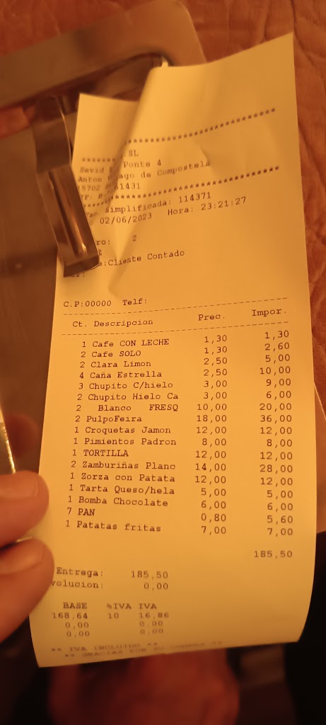 A Batea — Carta