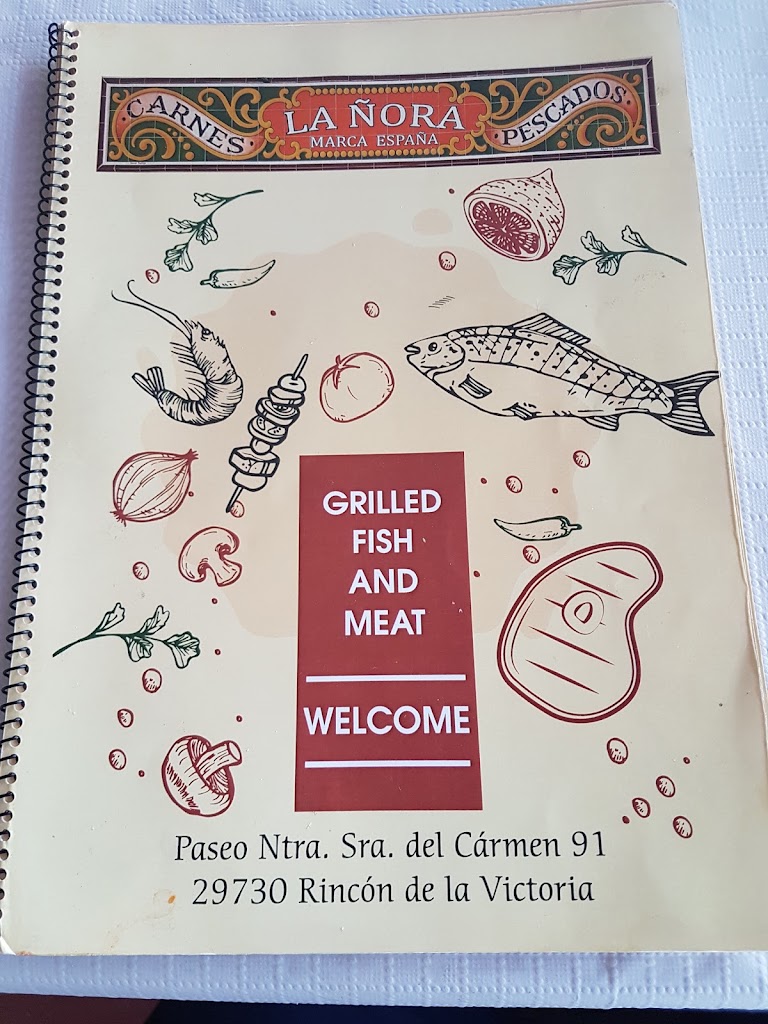 La nora restaurantes — Carta