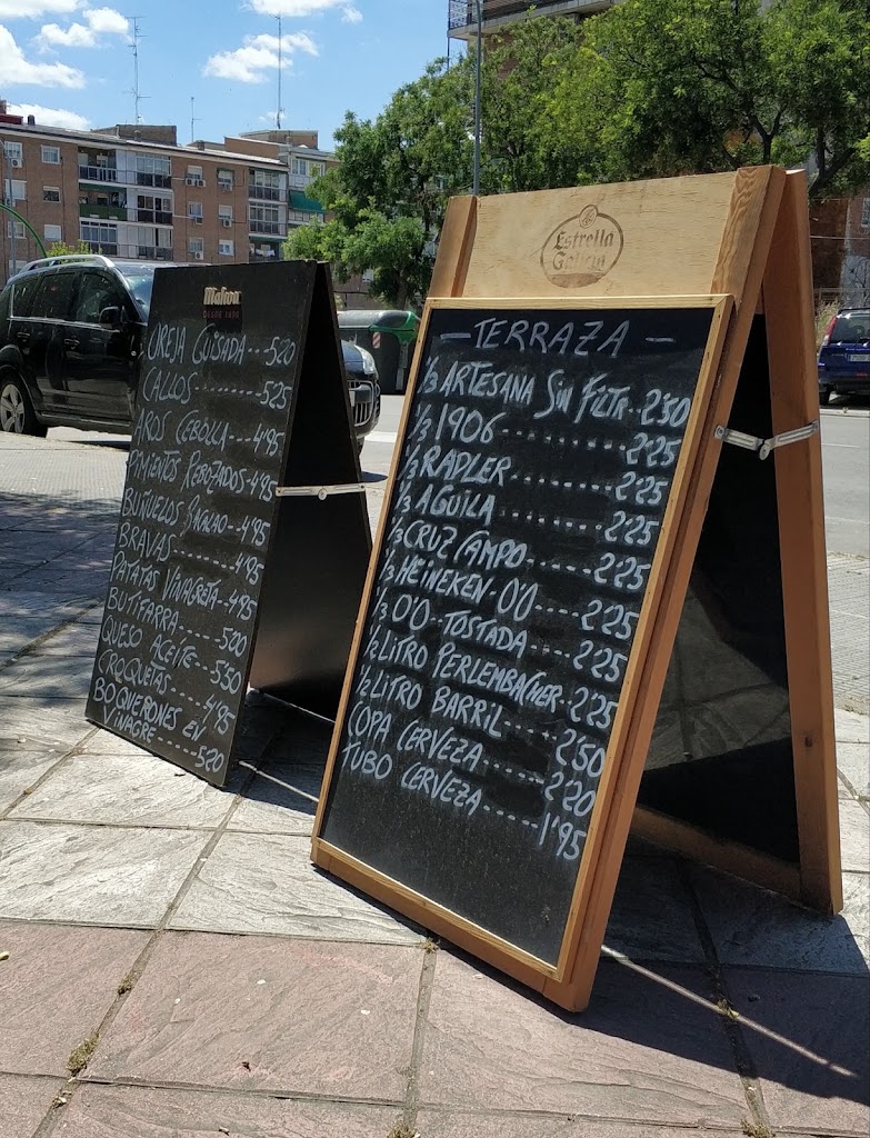 La Taberna de Javi — Carta