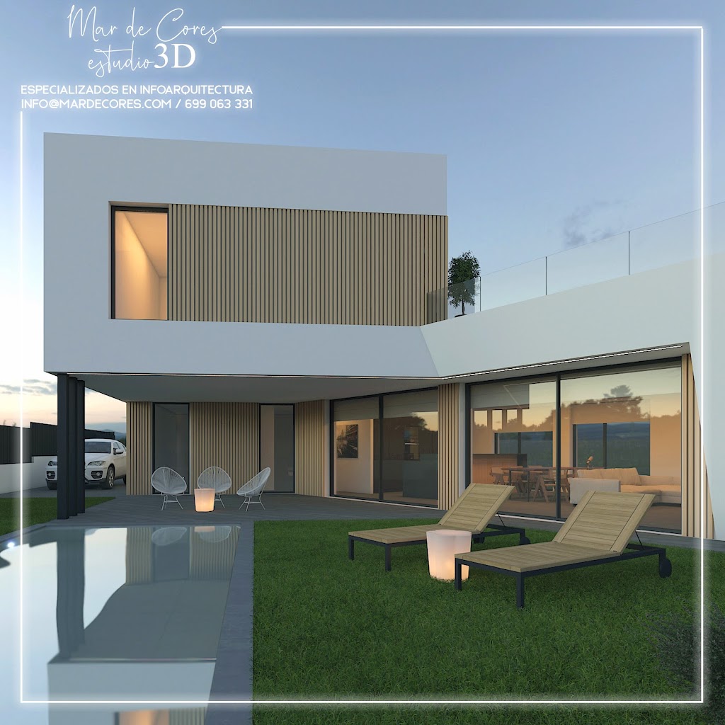 Mar de Cores estudio 3D