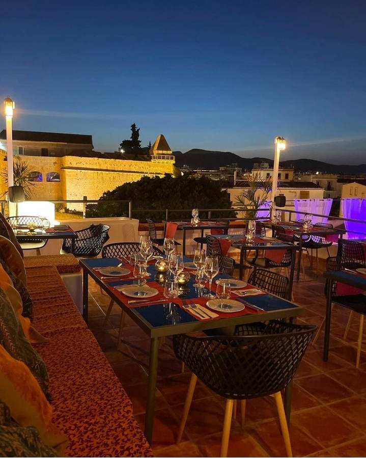 Rooftop Ses Taules restaurant