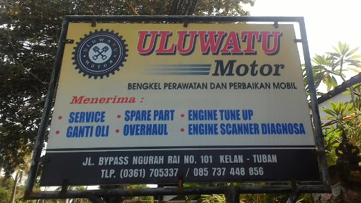 Bengkel Mobil Uluwatu Motor