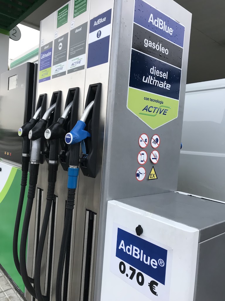 Gasolinera BP — Surtidor de combustible
