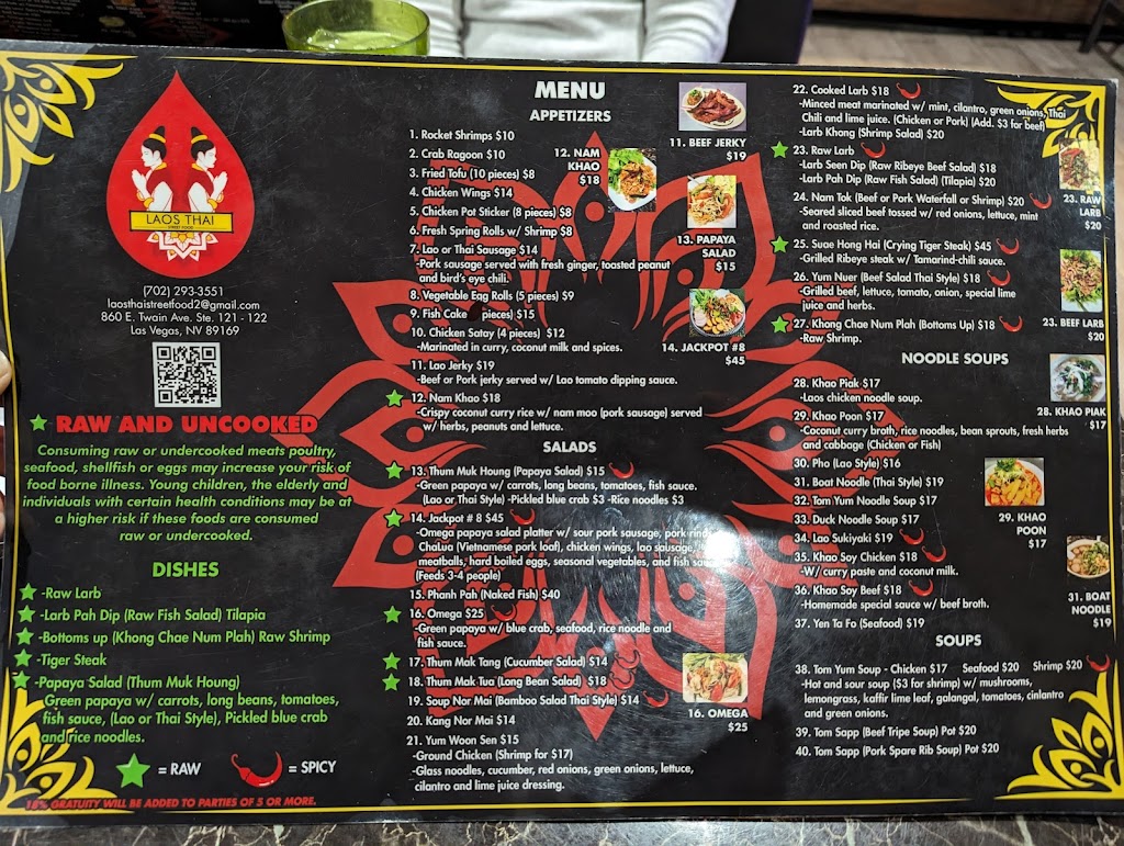 Laos Thai Street Food