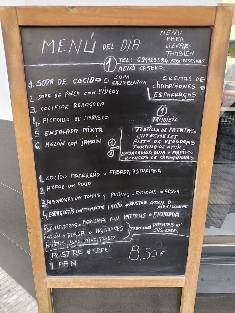 Restaurante La Bella Lola — Carta