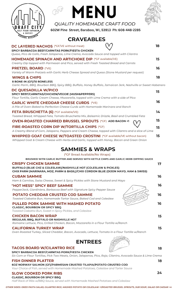  Draft City Self-Pour Taproom & Eatery