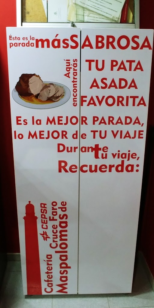Cafeteria Cruce Faro Maspalomas — Carta