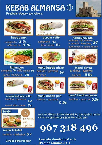 Almansa Kebab — Carta