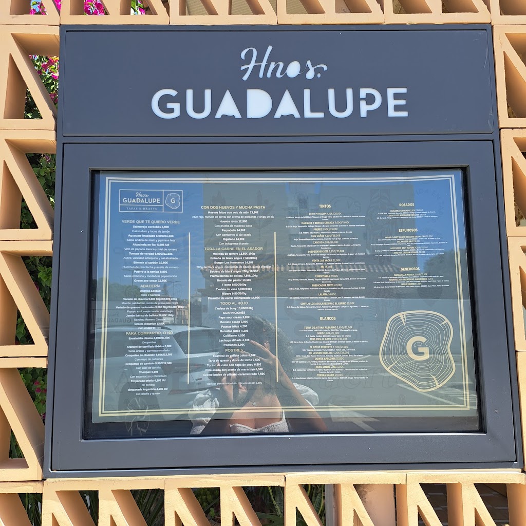 Hermanos Guadalupe Tapas y Brasas — Carta