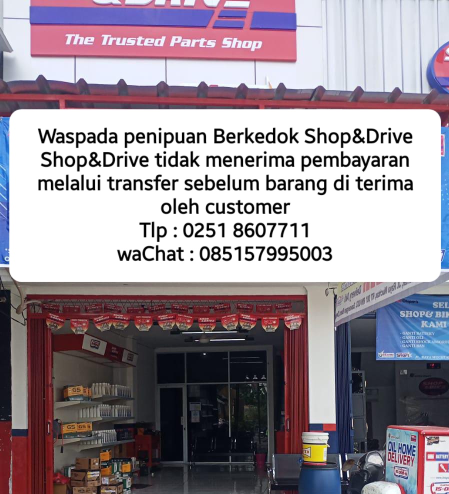 Shop & Drive Sawangan Raya Muhtar,Depok