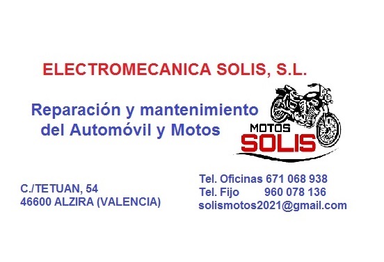Talleres Electromecanica Solis, S.L. — Del propietario