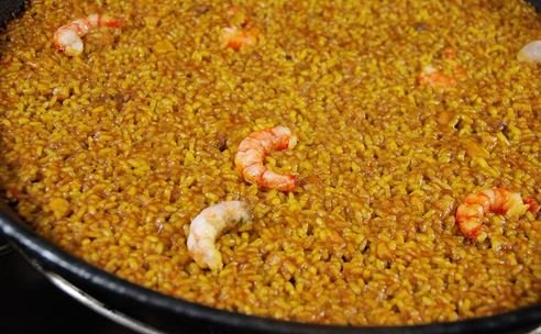 Arroceria Cullasiete — Paella