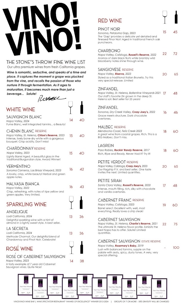  Vino!Vino! at Stone's Throw Winery