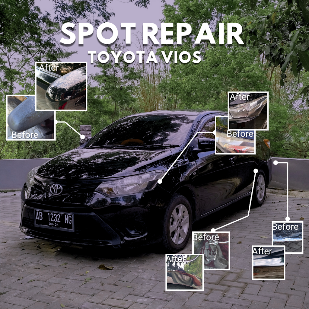 Bejo Paint(bengkel cat mobil dan motor , velg, restorasi,dll)