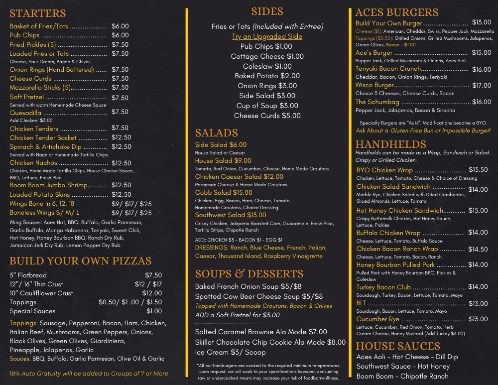  Aces Sports Bar & Grill