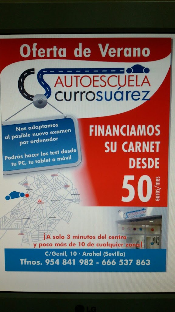 Autoescuela CurroSuarez — Del propietario
