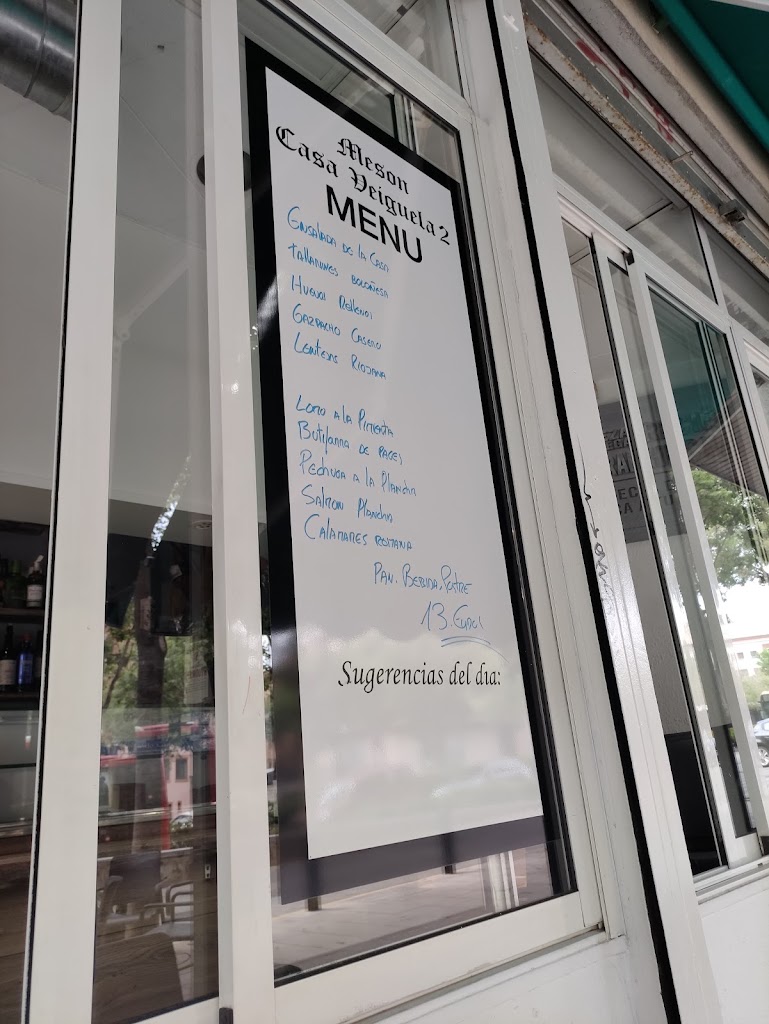 Meson A Casa Da Veiguela II — Carta
