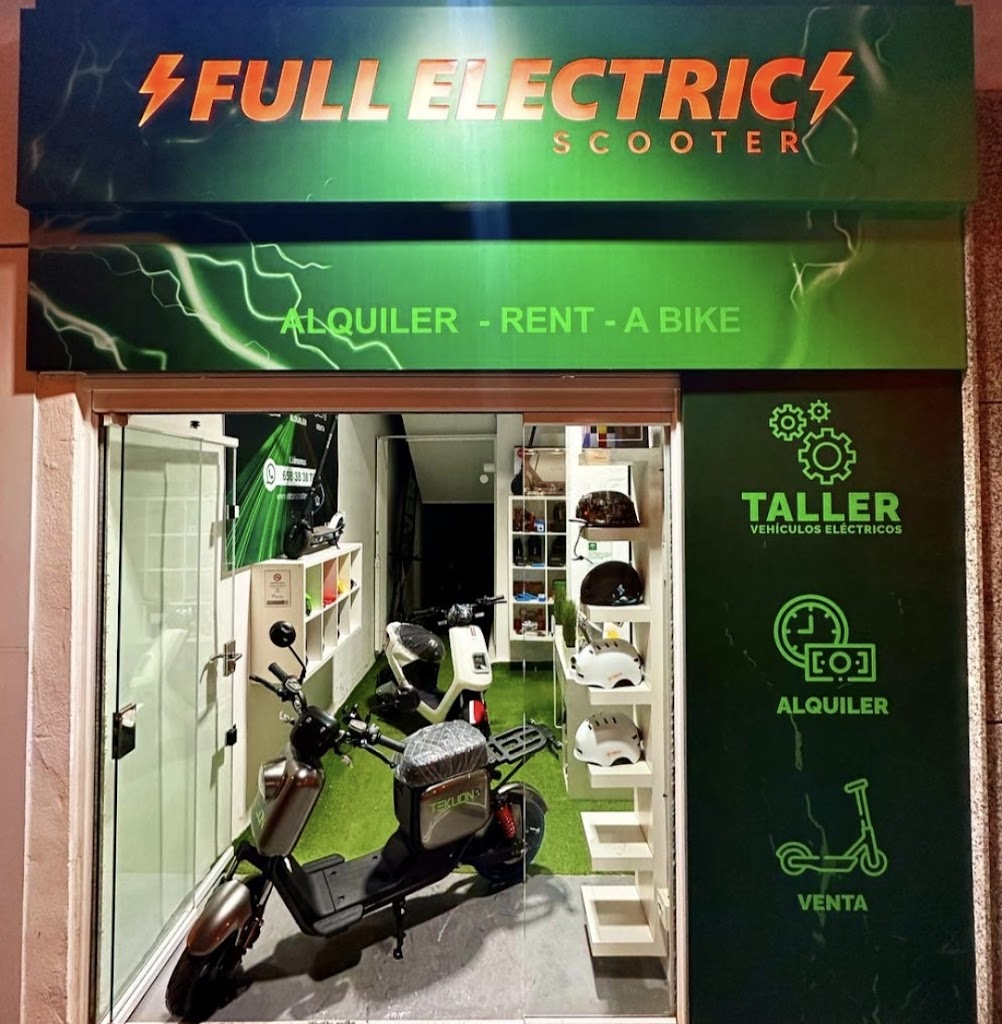 Full Electric Mobility - Venta y alquiler scooter y bicicletas electricas