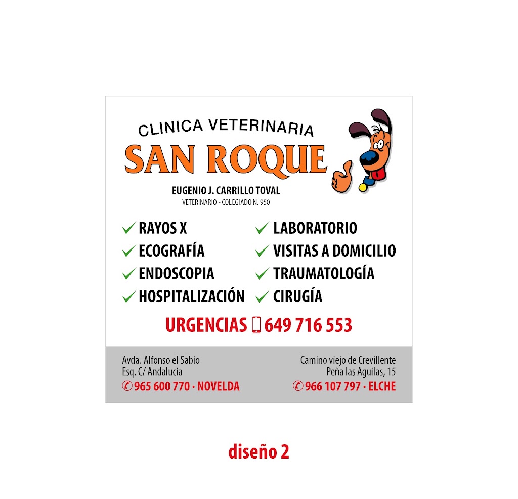 Clinica Veterinaria San Roque ELX — Del propietario