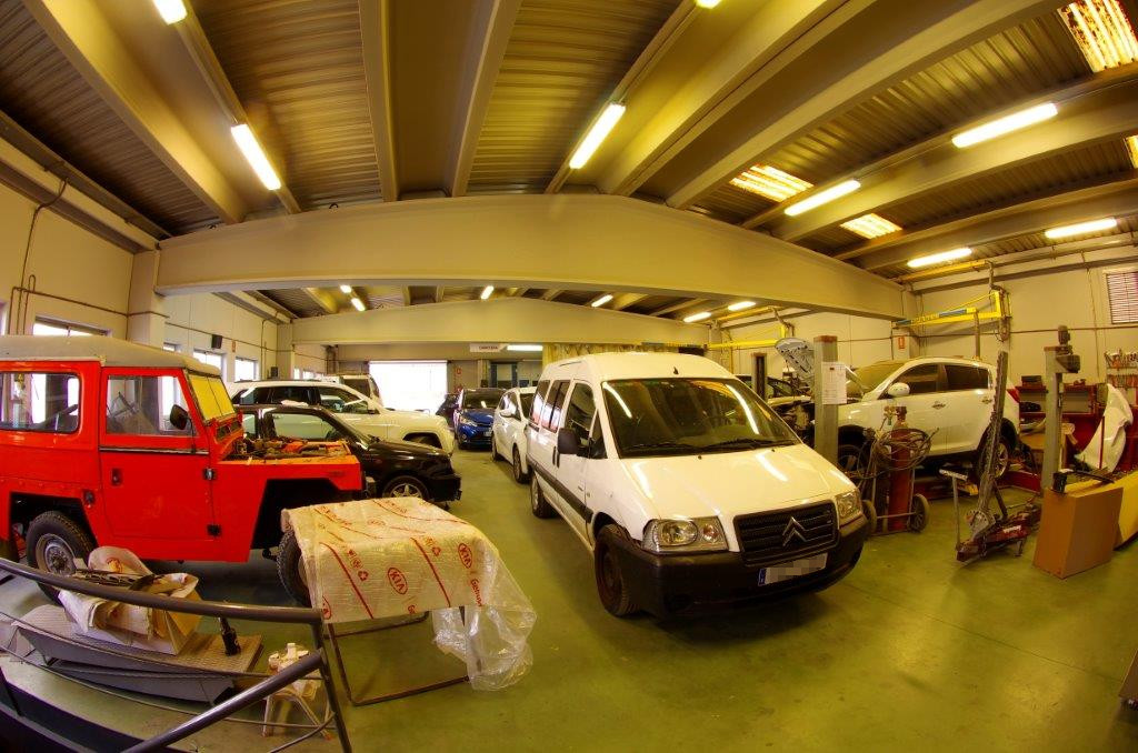 Taller en Segovia Tecnomotor Nervan