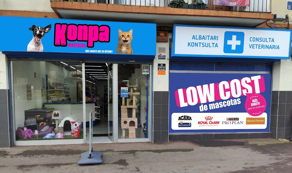 Konpa Mascotas (By Euskalmushing) Tienda Errenteria. Todo para mascotas