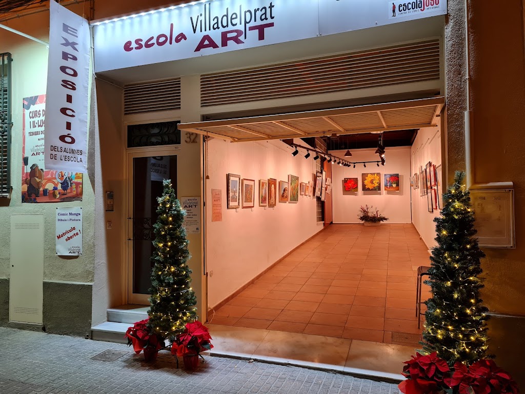 VILLADELPRAT ART Escola de Dibuix i Pintura; Comic-Manga i Ikebana — Del propietario