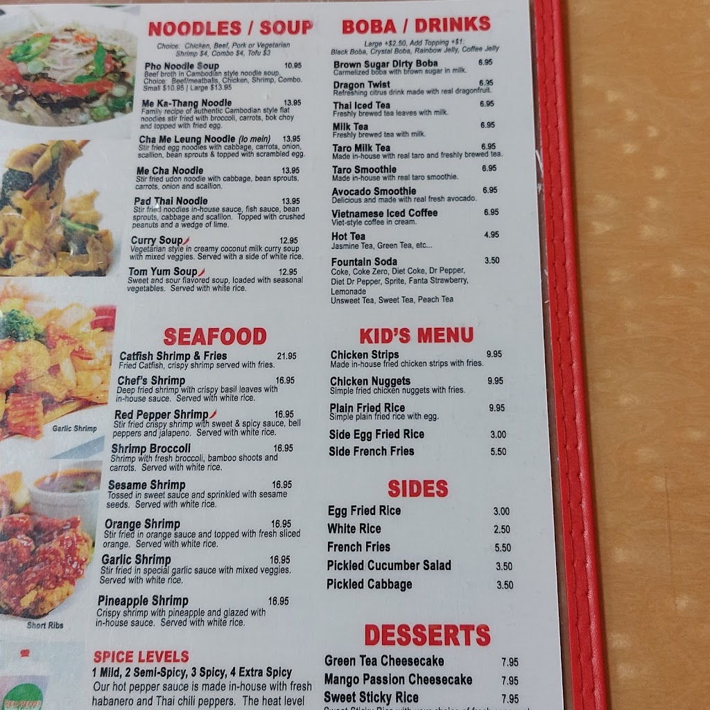 RED PEPPER Asian Cuisine & BOBA