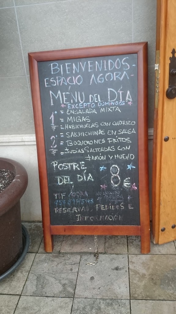 AGORA RESTAURANTE — Carta