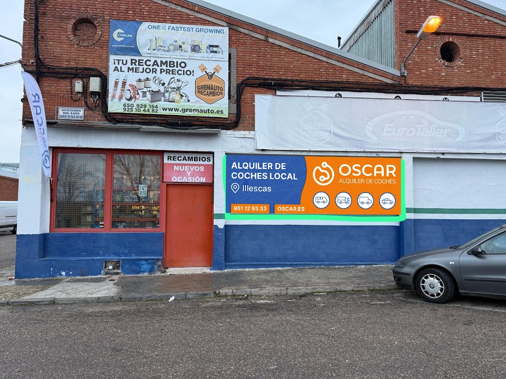 Oscar Alquiler de Coches Illescas — Exterior