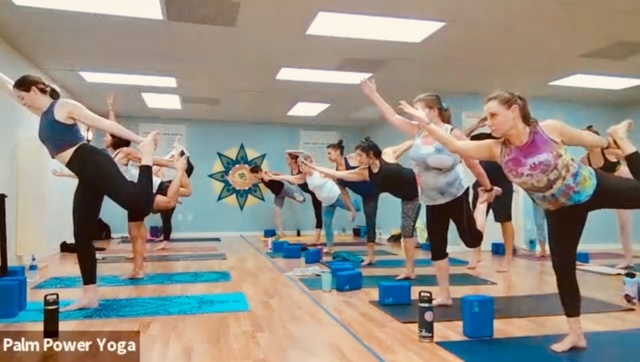  Palm Power Yoga