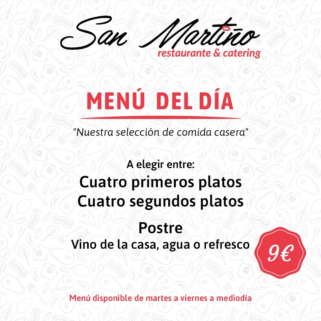 Restaurante San Martino (Teo) — Carta