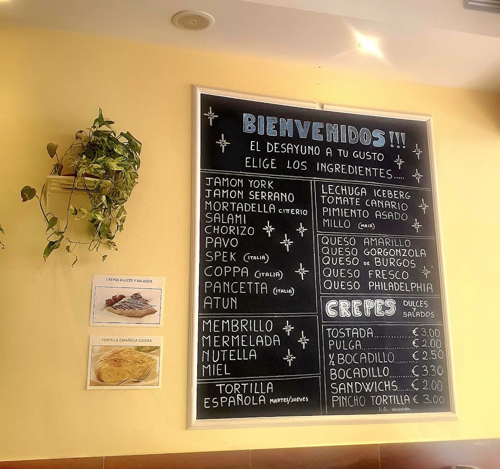 Entre Aroma y Cafe — Carta