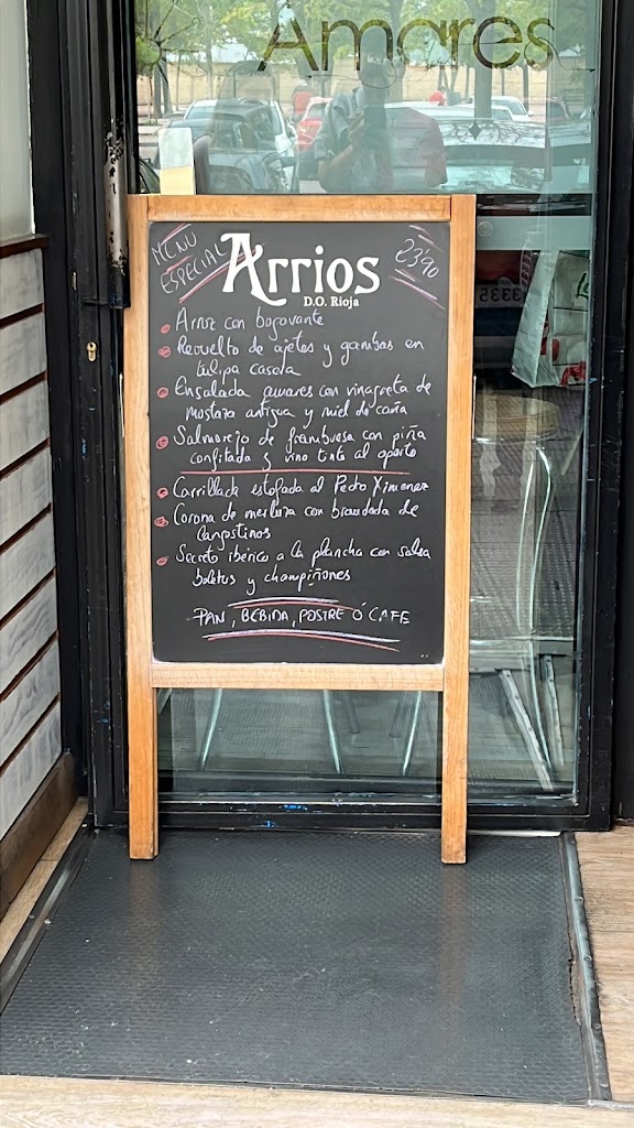 Amares Restaurante — Carta