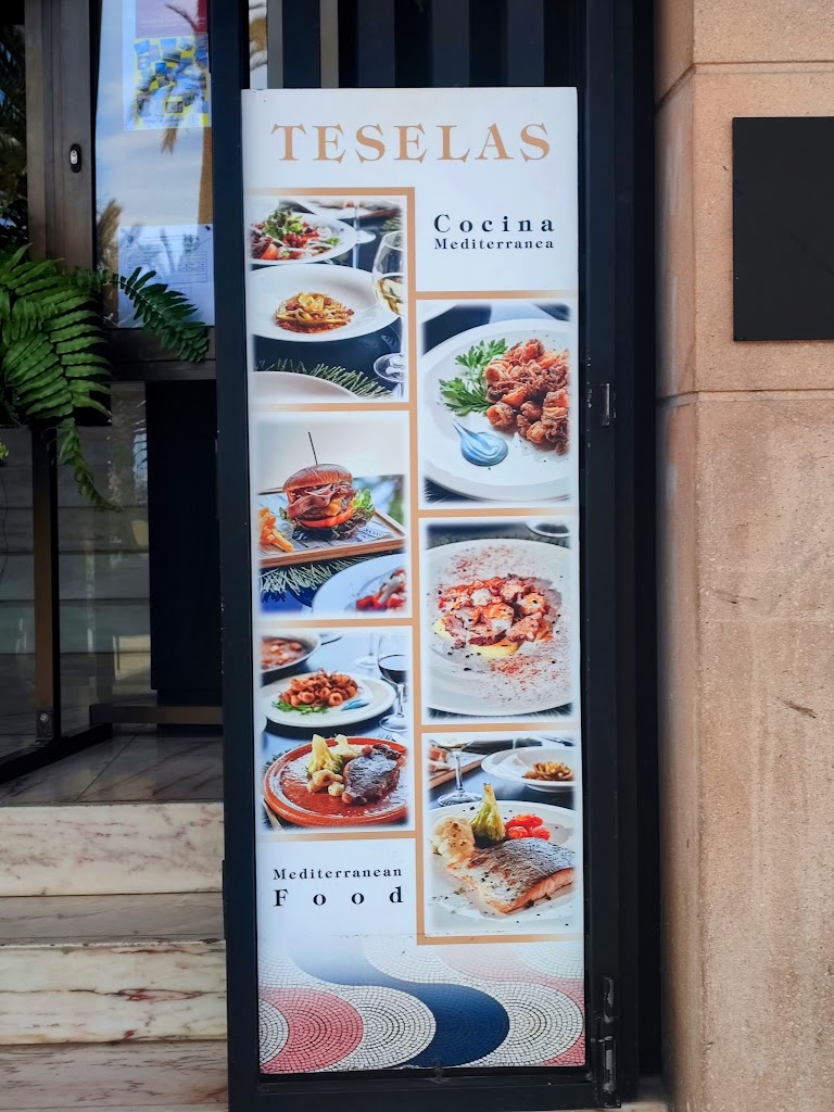 TESELAS - Restaurante & Lounge con Terraza panoramica — Carta