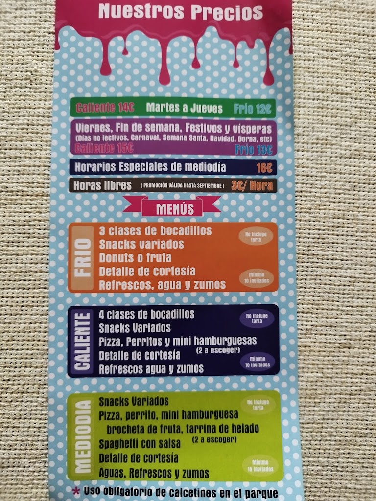 Candy var party — Carta