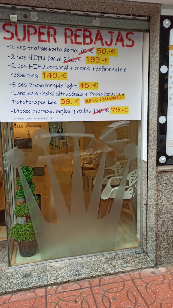 Sibaris Beauty Linares — Carta