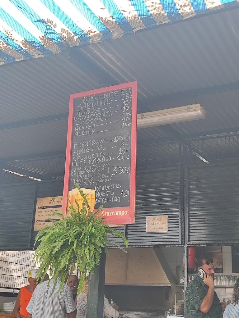 Bar "El Paraiso" — Carta
